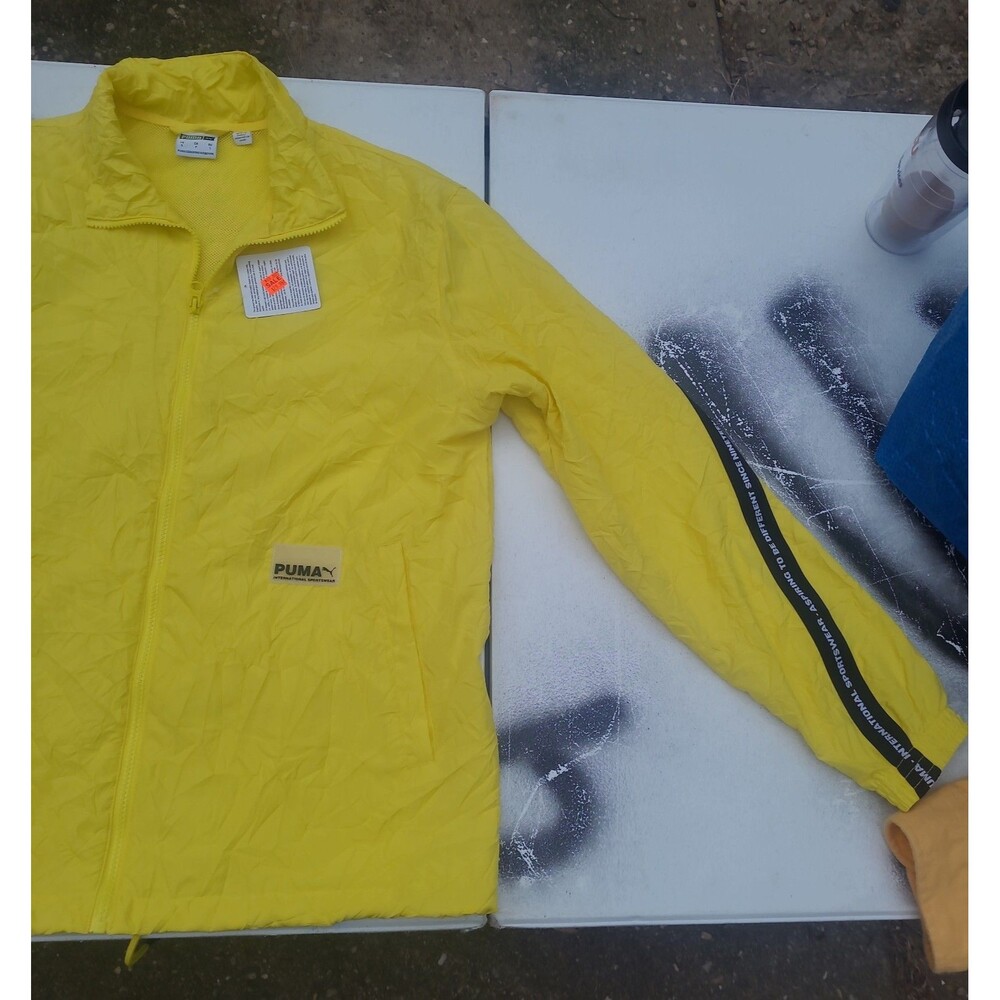 Puma  Windbreaker zip Jacket  New - Picture 3 of 10